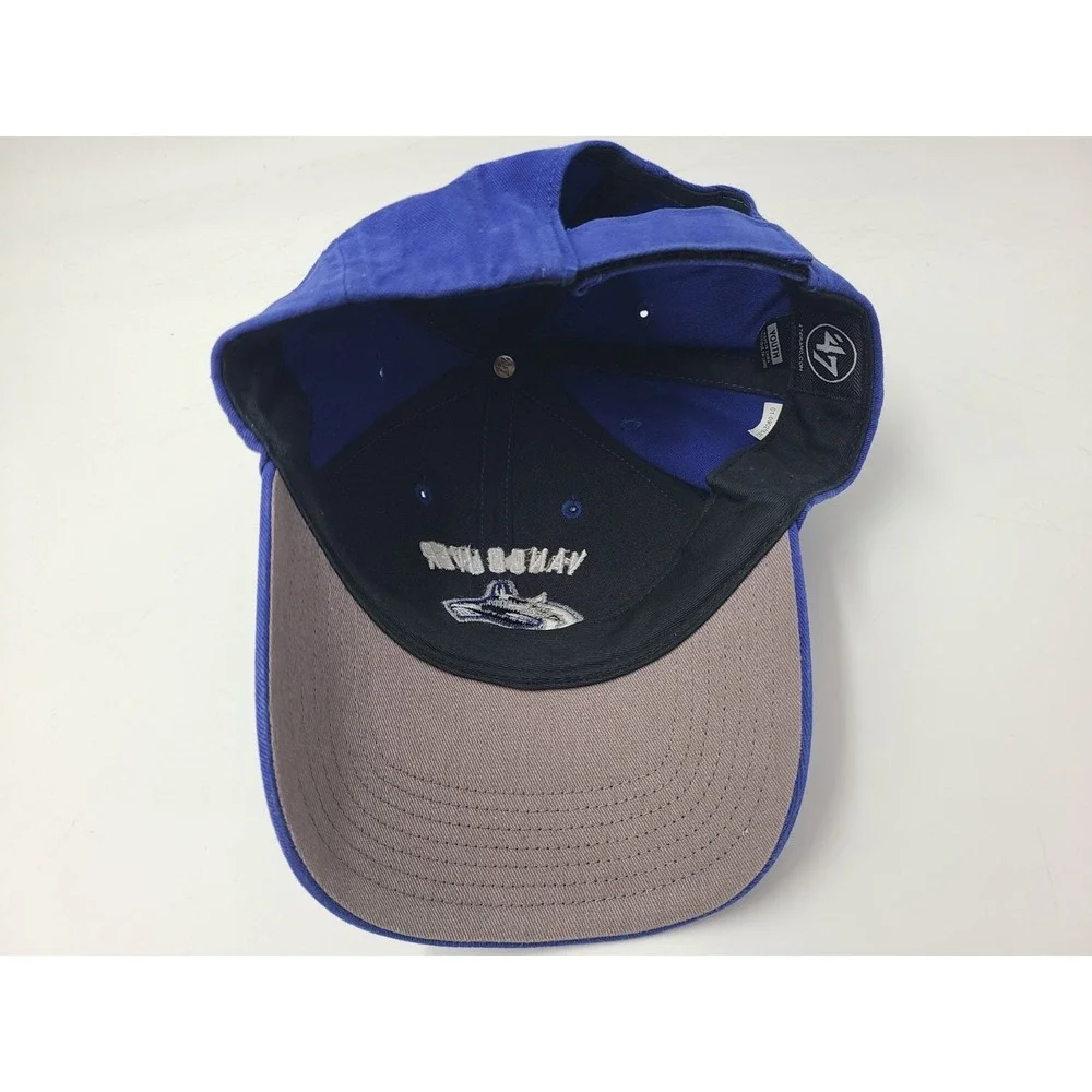 Youth Vancouver Canucks Hat‎ Adjustable 47 Brand Blue NHL Casual Everyday Wear